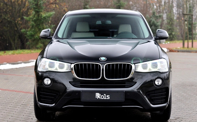 BMW X4 cena 89999 przebieg: 214000, rok produkcji 2015 z Płock małe 596